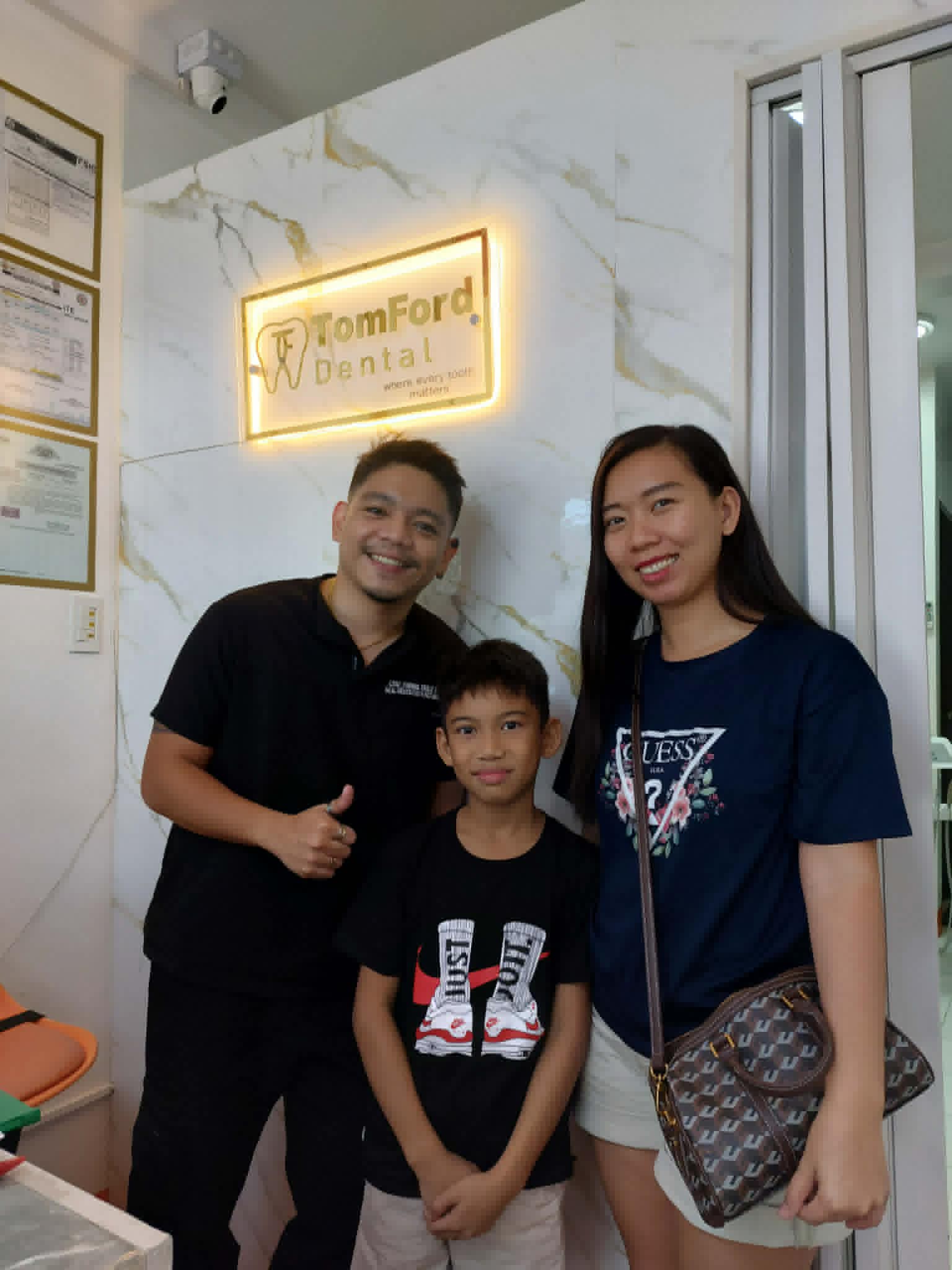TomFord Dental family with Doc Tom